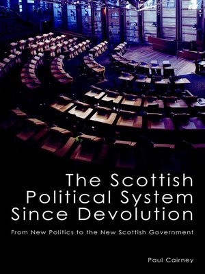 cover image of The Scottish Political System Since Devolution